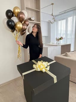 Коробка сюрприз «Black and brown»