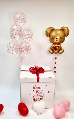 Коробка сюрприз "Love bear"