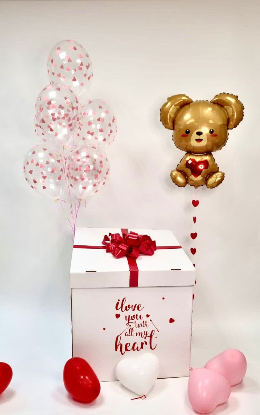 Коробка сюрприз "Love bear"