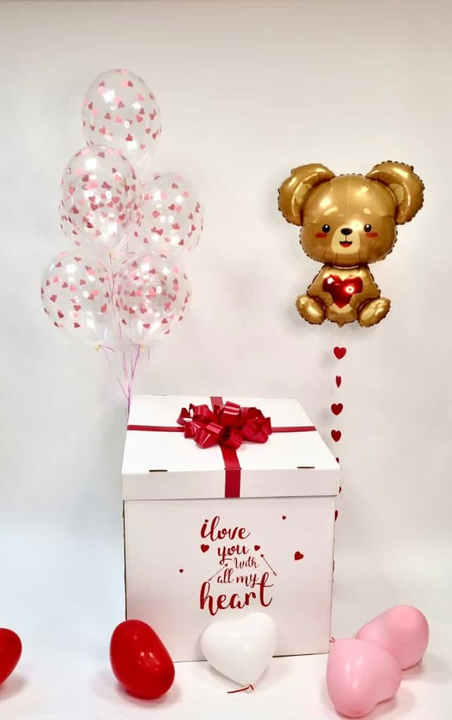 Коробка сюрприз "Love bear" Коробка сюрприз "Love bear"