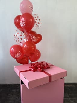 Коробка сюрприз "Красное Сердце"