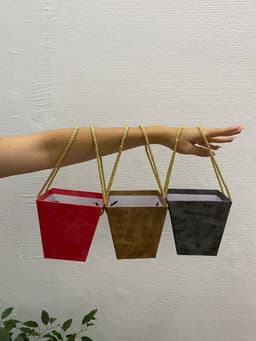 Коробка трапеция для цветов 13*8 см