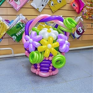 Корзинка с ромашками Violet