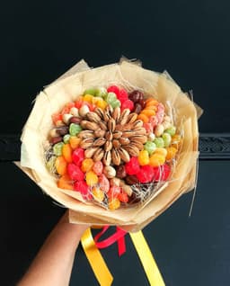 Красивые съедобные букеты "Радуга вкуса"