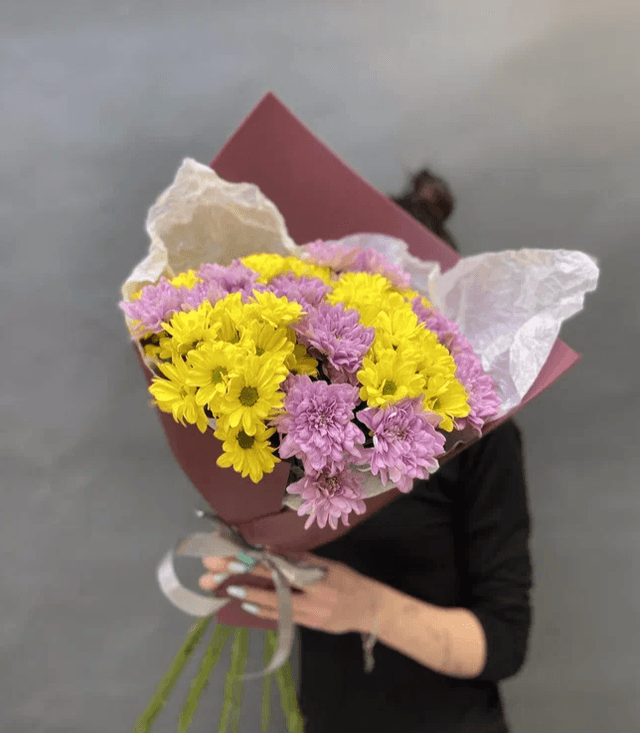 Красочный букет "Хризантемиум" S Красочный букет "Хризантемиум" S