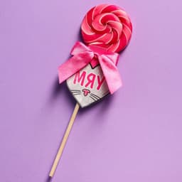 Леденец на палочке «Мяу»: со вкусом малины, 15 г