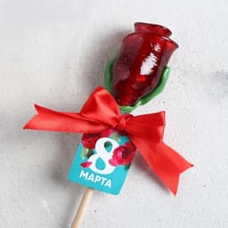 Леденец в форме розы «Сегодня твой день», 75 г