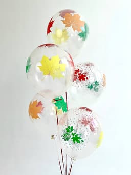 M 12"/30см Декоратор (шелк) 5 ст. рис Осенние листья