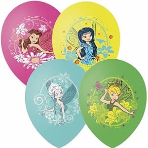 M 12"/30см Пастель+Декоратор (шелк) 1 ст. 4 цв. рис Дисней цветной Феи / M 12"/30см Пастель+Декоратор (шелк) 1 ст. 4 цв. рис Дисней цветной Феи /