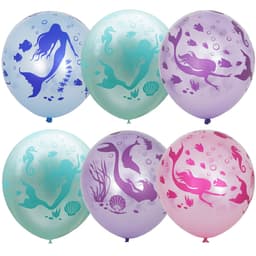 M 12"/30см Перламутр(шелк) 5ст.рис Русалки