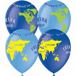 M 12"/30см (шелк) 5 ст. рис Глобус