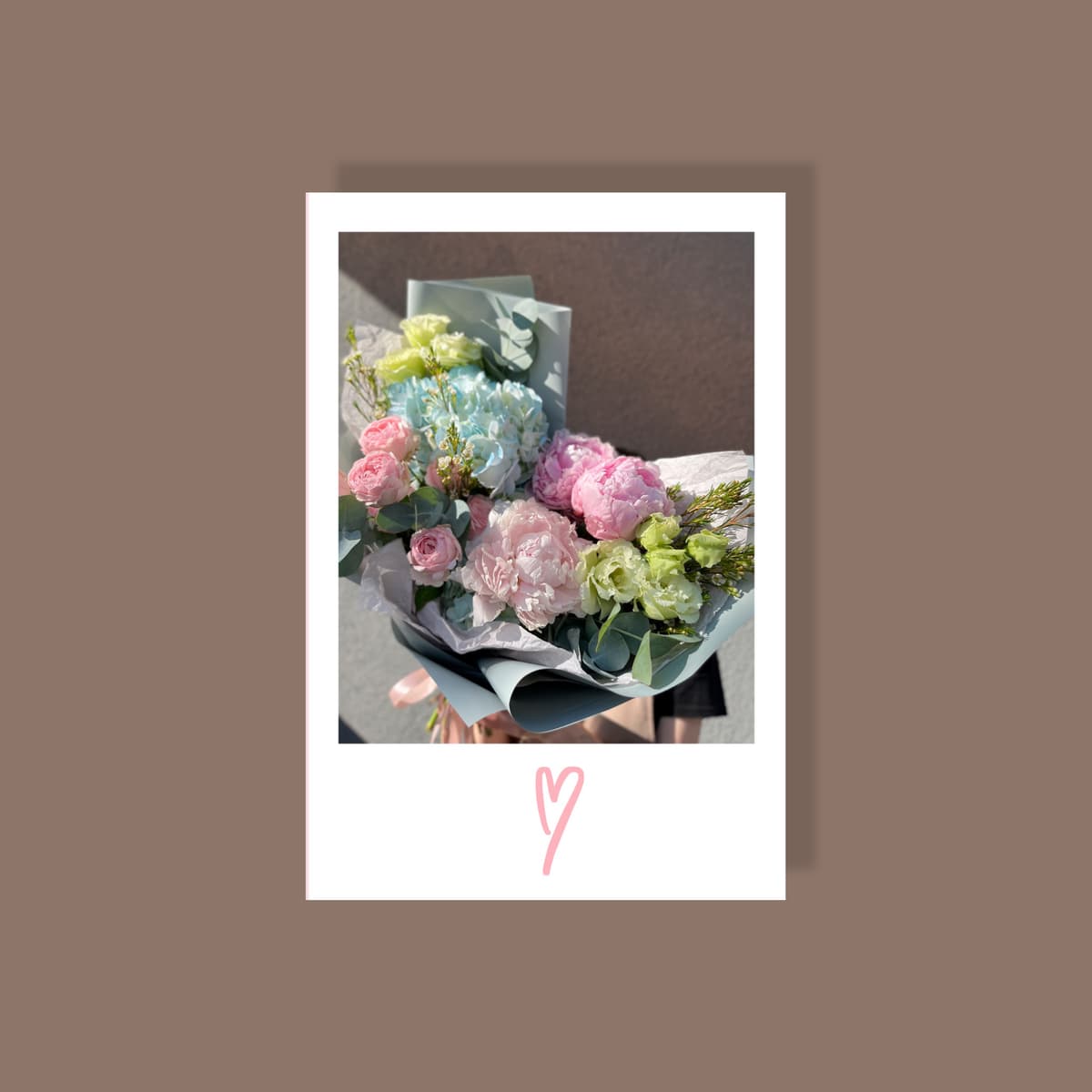 Мини открытка №1 "Универсальная" для Flowwow (флау)