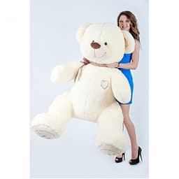 Мишка Феликс молочный 180 см