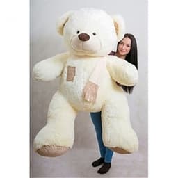Мишка Тоффи молочный 180 см