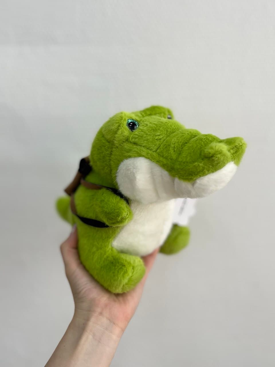 Мягкая игрушка "Крокодил" зеленый 22 см