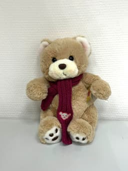 Мягкая игрушка «Мишка с шарфом » 22 см