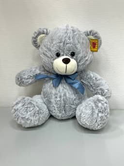 Мягкая игрушка «Мишка» серый 32 см