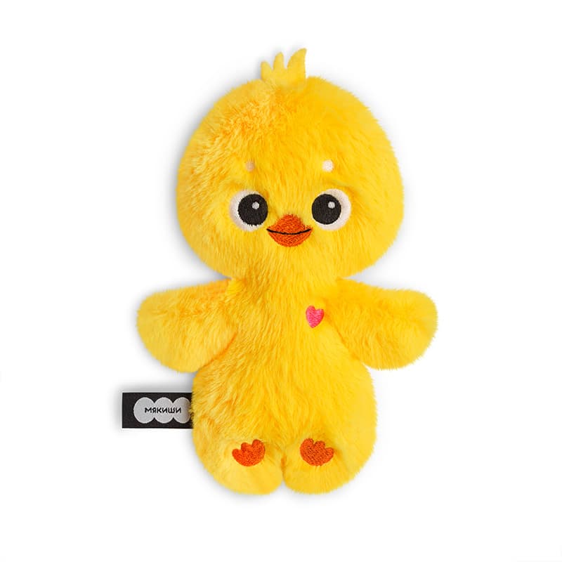 Мягкая игрушка "Мякиши" мягконабивная "Утёнок"