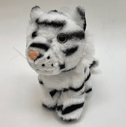 Мягкая игрушка "Тигр", белый