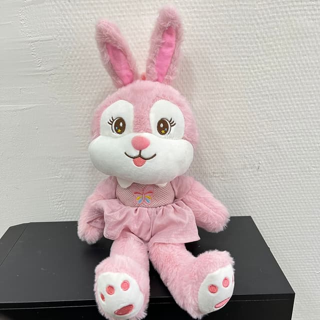 Мягкая игрушка "Зайка" 46 см, розовая Мягкая игрушка "Зайка" 46 см, розовая