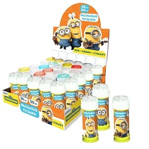 Мыльные пузыри Миньоны 50мл Мыльные пузыри Миньоны 50мл