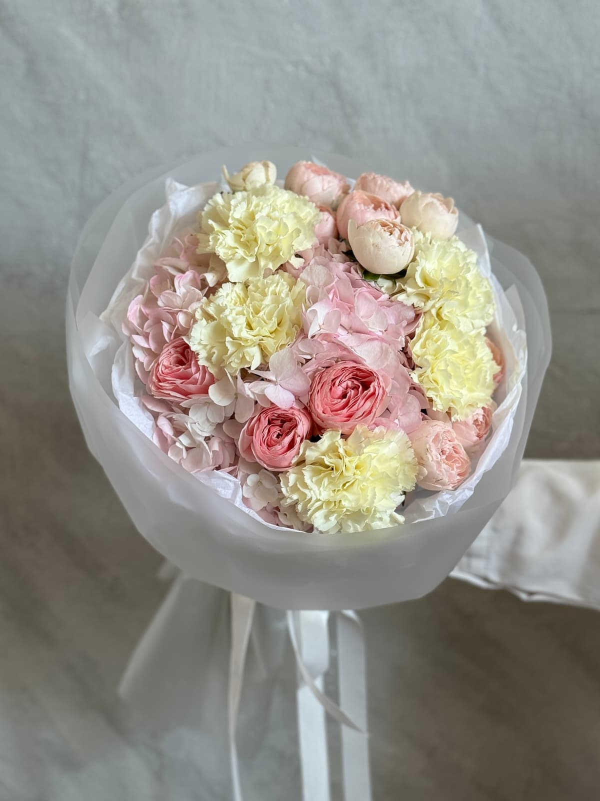 Нежный букет "Сладкая вата"