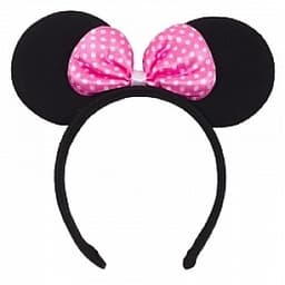 Ободок с ушками Минни бантик