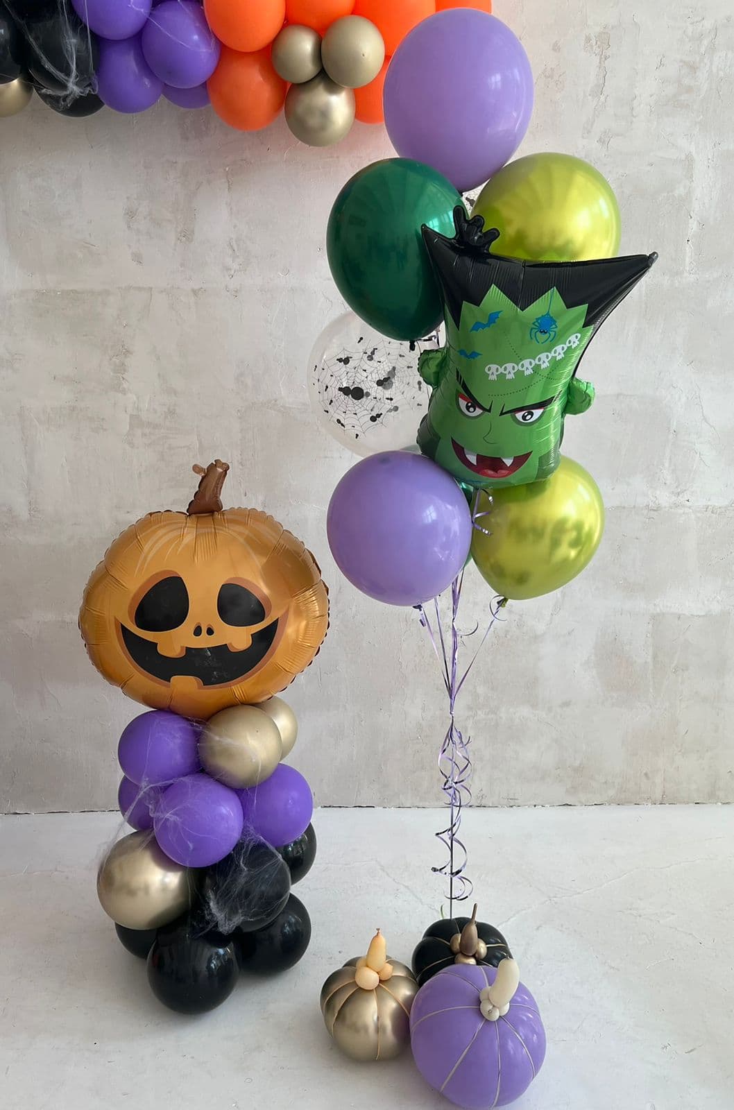 Оформление из Шаров «Франкенштейн»