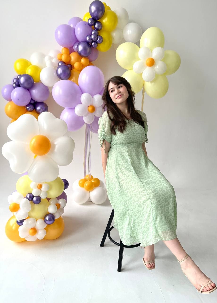 Оформление из шаров «Цветик-Семицветик»