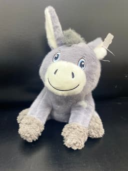 Ослик с серой челкой, сиреневый