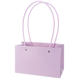 Пакет для цветов, Мастхэв, Нежная пастель, Лаванда, 22*14*11 см