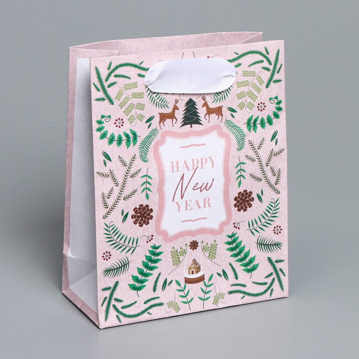 Пакет крафтовый вертикальный «Вера в чудеса», S 12 × 15 × 5.5 см