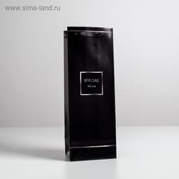 Пакет ламинированный под бутылку Special for you, 13 x 36 x 10 см