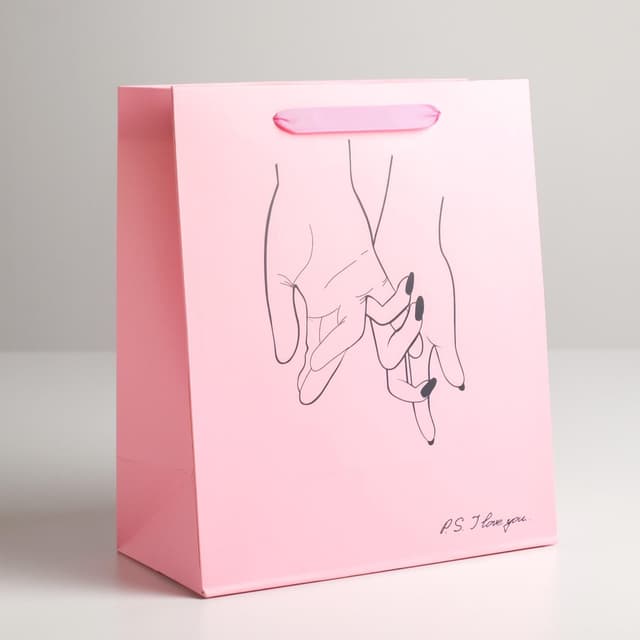 Пакет ламинированный вертикальный I love you, ML 23 × 27 × 11,5 см Пакет ламинированный вертикальный I love you, ML 23 × 27 × 11,5 см