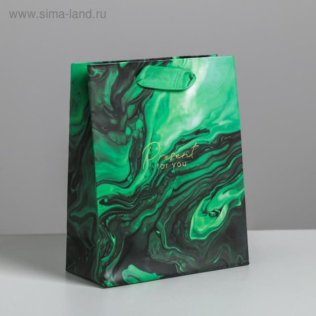 Пакет ламинированный вертикальный «Present for you», S 12 × 15 × 5,5 см/ Пакет ламинированный вертикальный «Present for you», S 12 × 15 × 5,5 см/