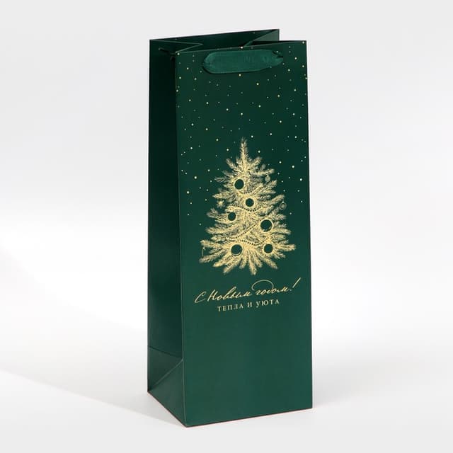 Пакет под бутылку «Тепла и уюта», 13 х 36 х 10 см Пакет под бутылку «Тепла и уюта», 13 х 36 х 10 см