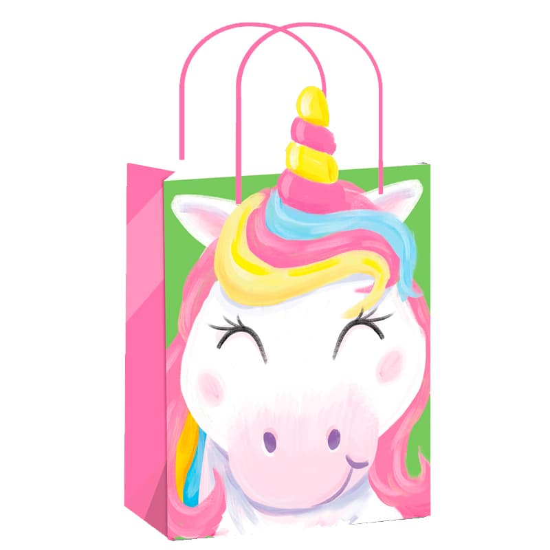 Пакет подарочный "Единорог", 31*42*12 см / 1 шт /