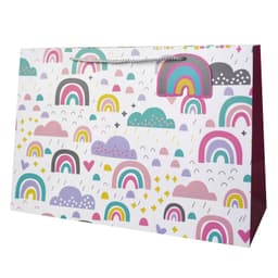 Пакет подарочный "Радуга" / 39*27*17 см