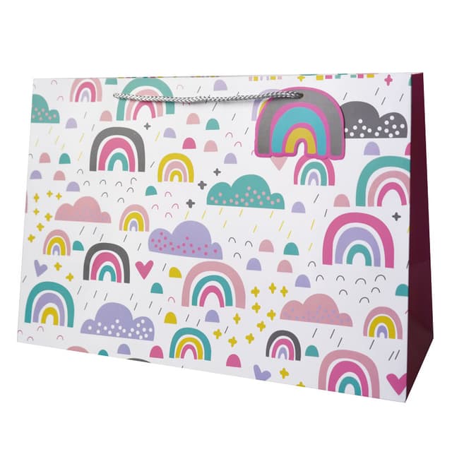 Пакет подарочный "Радуга" / 39*27*17 см Пакет подарочный "Радуга" / 39*27*17 см