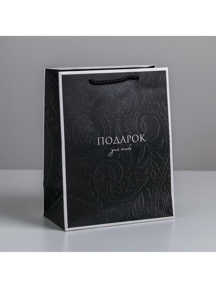 Пакет подарочный ламинированный, упаковка, «Подарок для тебя», MS 18 х 23 х 10 см