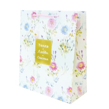 Пакет подарочный "Пожелания" / 26*32*12 см Пакет подарочный "Пожелания" / 26*32*12 см
