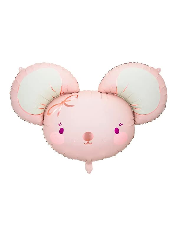 ПД Шар Мышка 96 x 64 см, розовая