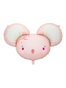 ПД Шар Мышка 96 x 64 см, розовая