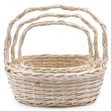 Плетеная корзина "Ива" M D33*25H34*12 см