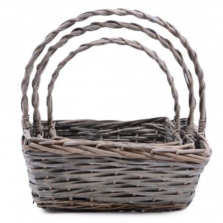 Плетеная корзина "Ива" S D27*20H11 см