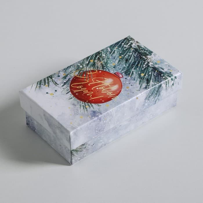 Подарочная коробка "Акварельный" 12 x 7 x 4 см