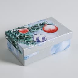 Подарочная коробка "Акварельный" 15 x 9,5 x 5,5 см
