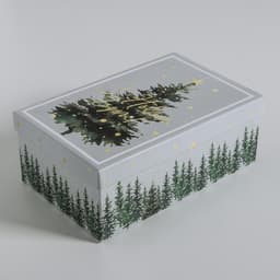 Подарочная коробка "Акварельный" 22 x 14 x 8,5 см