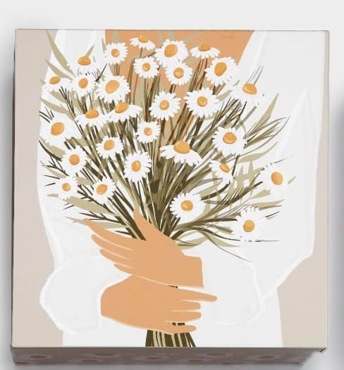 Подарочная коробка GIRL 26.2 х 26.2 х 14 см