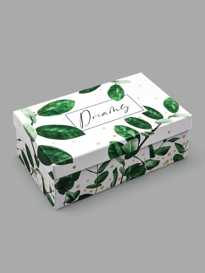 Подарочная коробка , «GREEN , 18 х 11 х 6.5 см